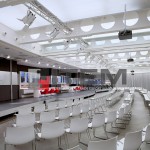toplantı salonu ledli translucent gergi tavan aydınlatma