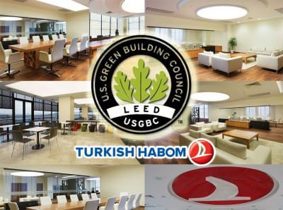 Leed gold sertifikalı tek gergi tavan ürünü