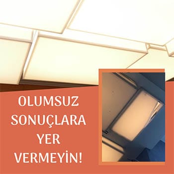 Aydınlatmanın Psikoloji Üzerindeki Etkisi gergi tavan tasarim