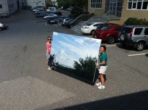 ultra hafif taşınabilir portatif ayna paneli